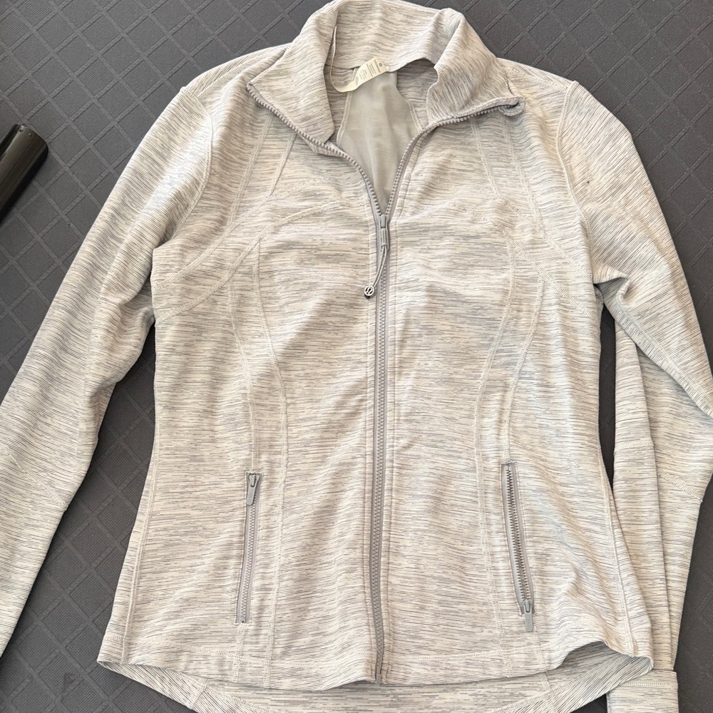 Lululemon Athletica Light Gray Jacket